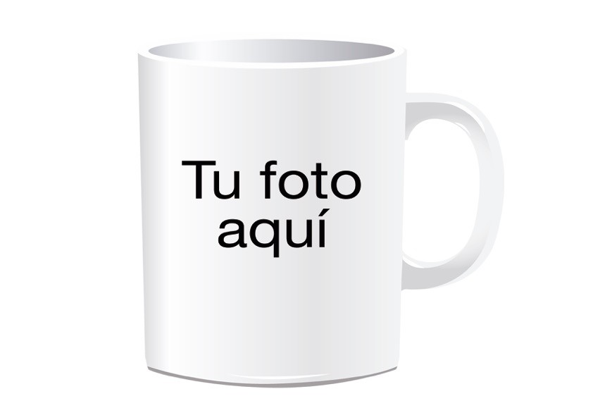 Taza Tu Foto Aquí Fondo Blanco