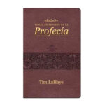 Biblia de Estudio de la Profecía, Tim LaHaye, RVR60, imitación piel café