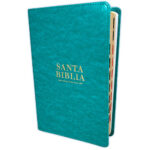 Biblia Letra Grande Con Índice Turquesa RVR1960